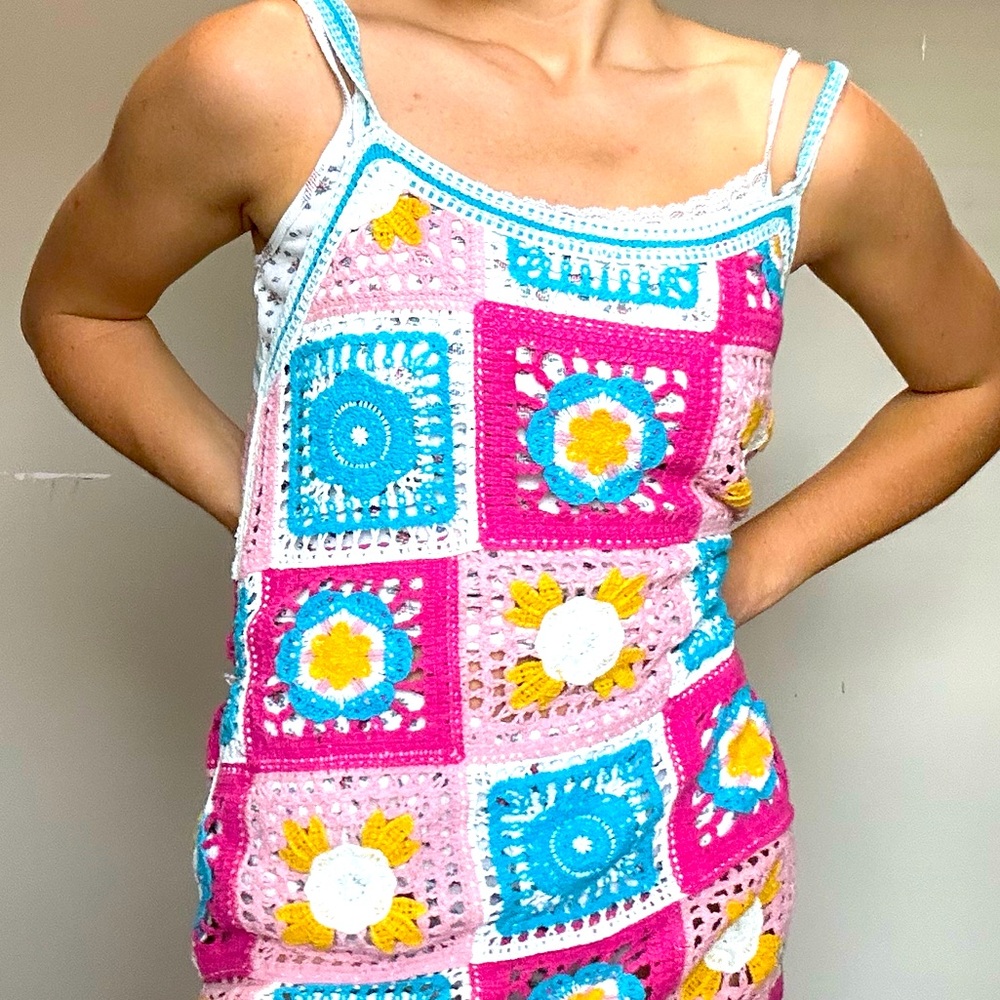 Italian Handmade Knitted Dress